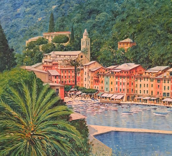 Portofino from above