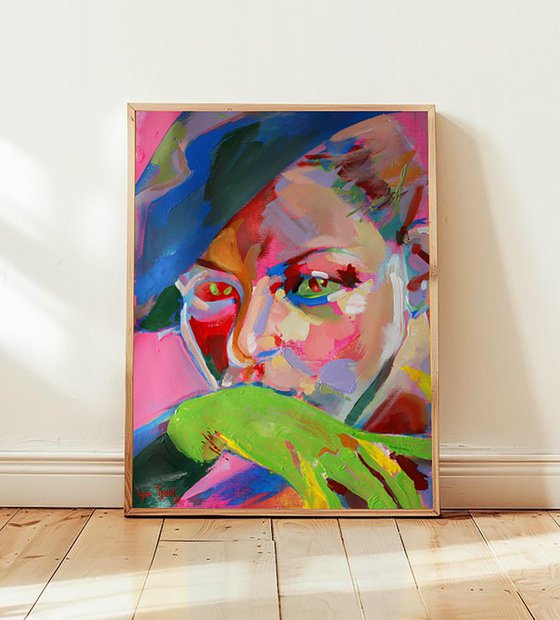 Blue Beret, Green Glove