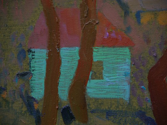 Sunny day on the river