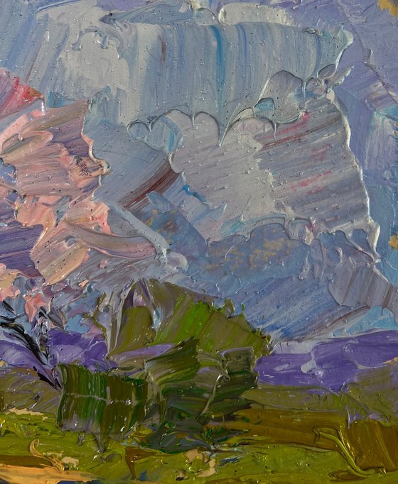 Sunny Day Under a Cloudy Sky