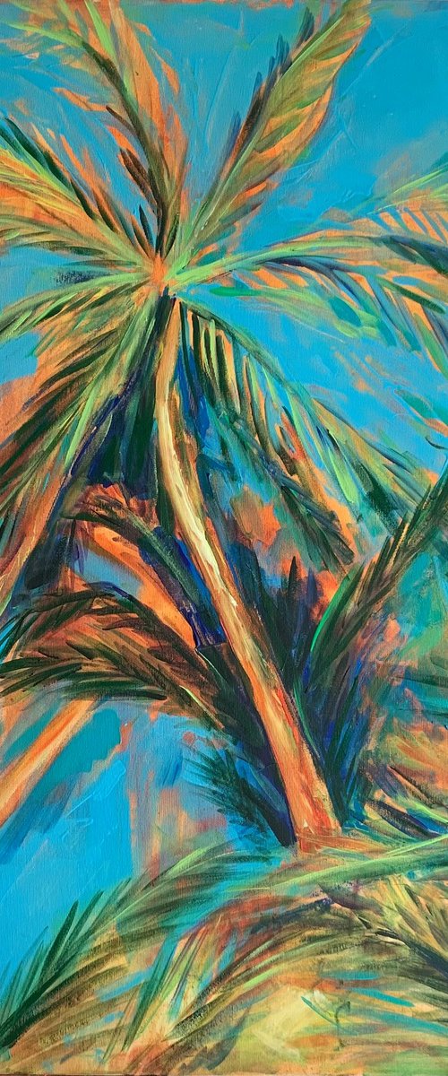 Palm tree by Olga Pascari