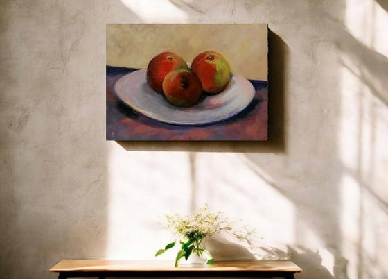 Still life with Apples