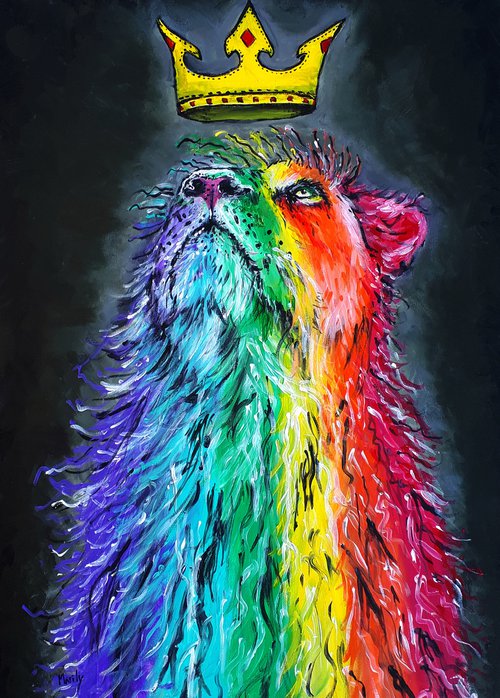 "Rainbow king" by Marily Valkijainen