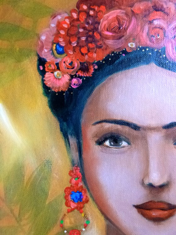 One day with Frida 38 x 46 cm