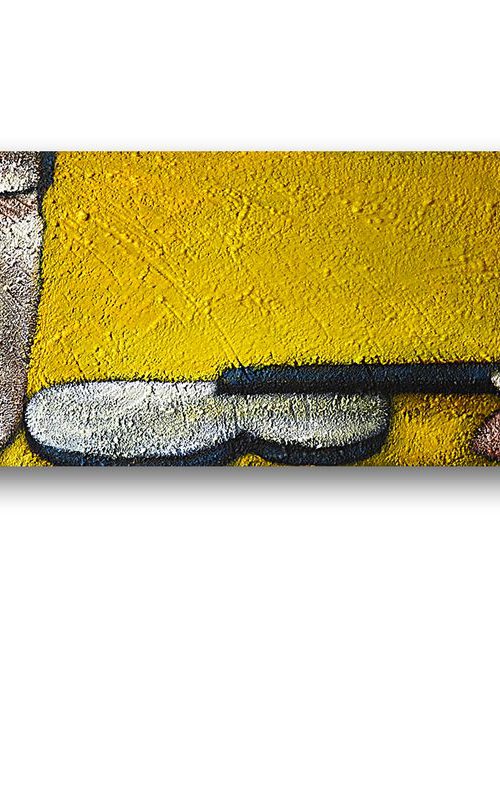Somer Viool ( 100cm x 30cm) by Zhana Viel