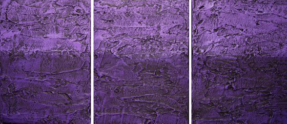 Purple Infatuation 2 54 x 24 "