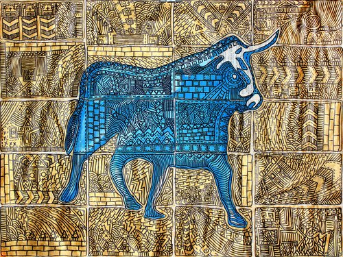 Bull by Marat Cherny