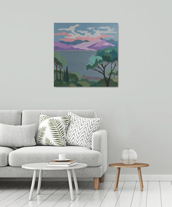 Blue Landscape