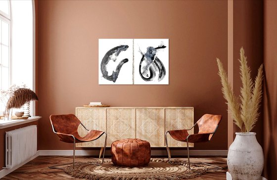 I Think I Love You Diptych
