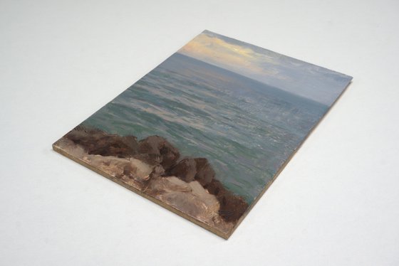 Waves at Sunset