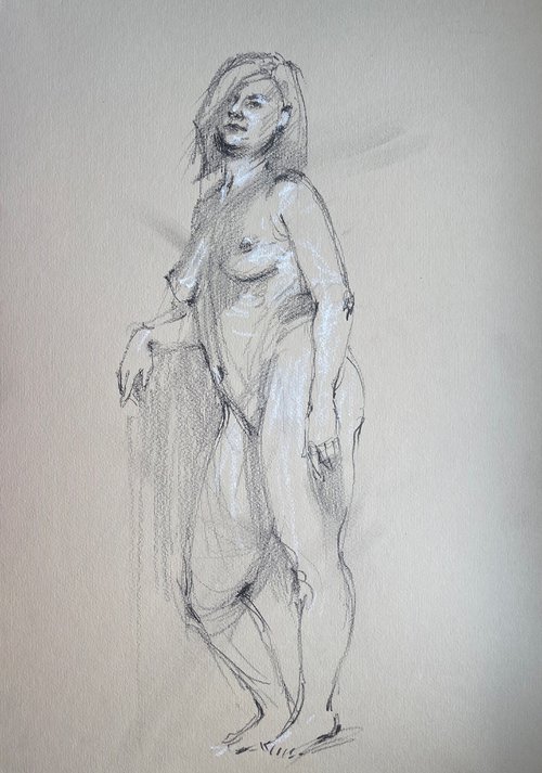 Sexy naked girl by Samira Yanushkova