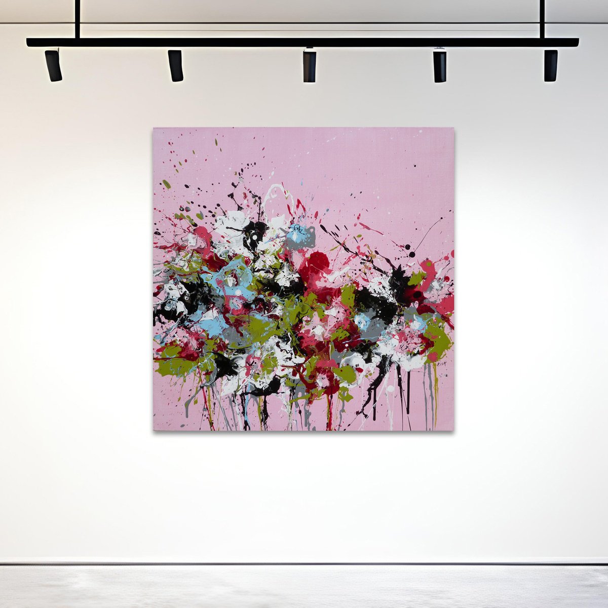 Urban And Pop Acrylic Painting , Cosy By Isabelle Pelletane, 31 X 31, Artwork For Sale On Artfinder