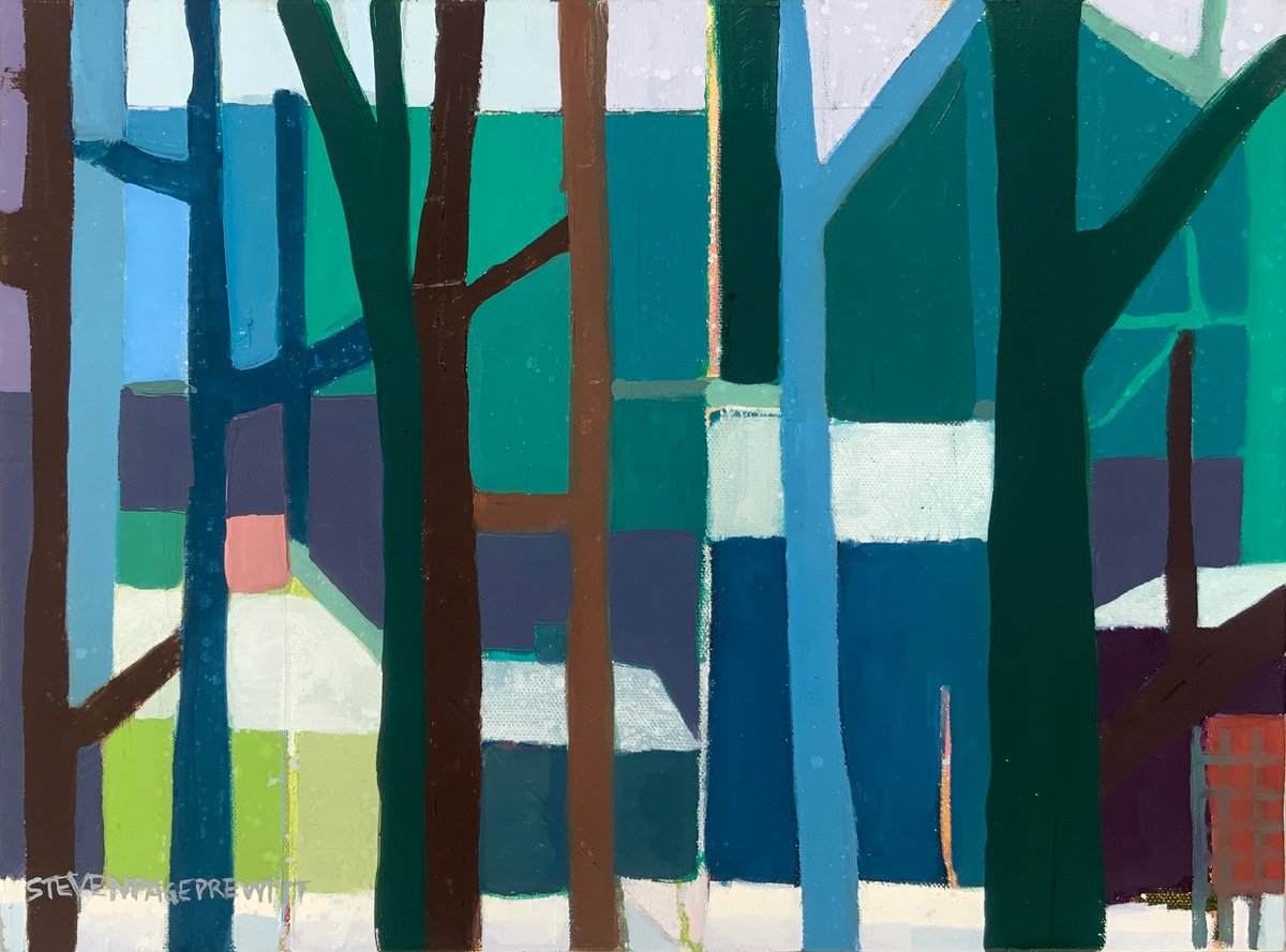 Coziest Cabin Four By Steven Page Prewitt, 16 X 12, Artwork For Sale On Artfinder
