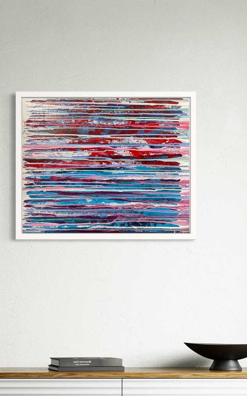 Mediterranean Sunset by KM Arts