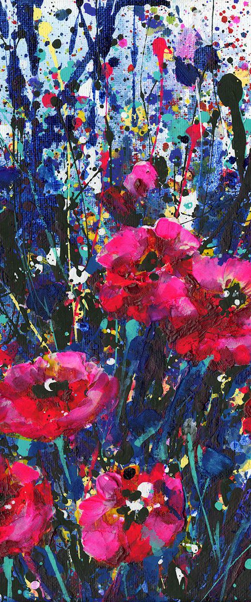 Pink Splendor - Floral art by Kathy Morton Stanion by Kathy Morton Stanion