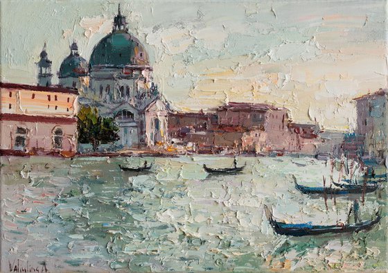Venice Grand Canal at Sunset