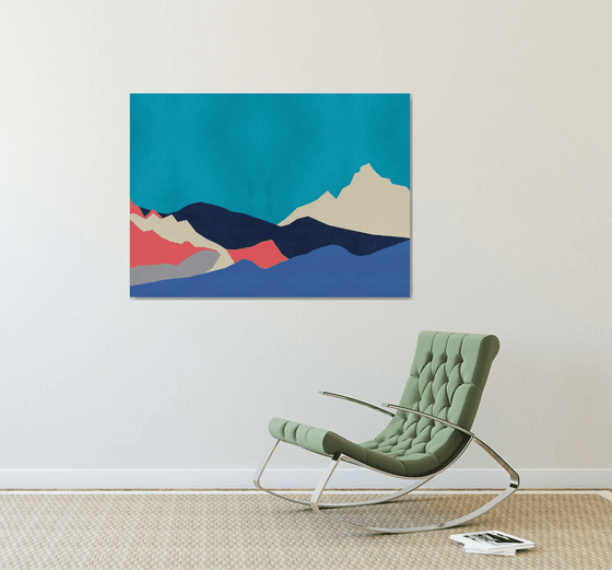 Abstract Mountains #02