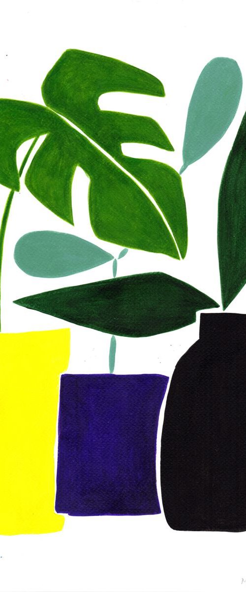 Abstract Plants I by Marisa Añón