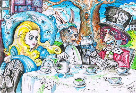 The Mad Hatter's Tea Party