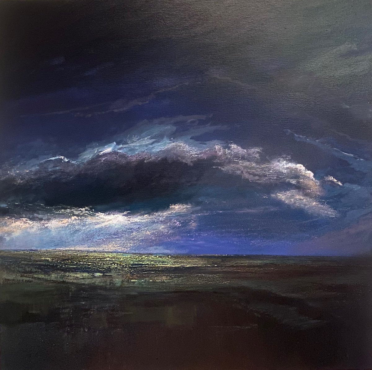 Marshland Storm by Simon Jones