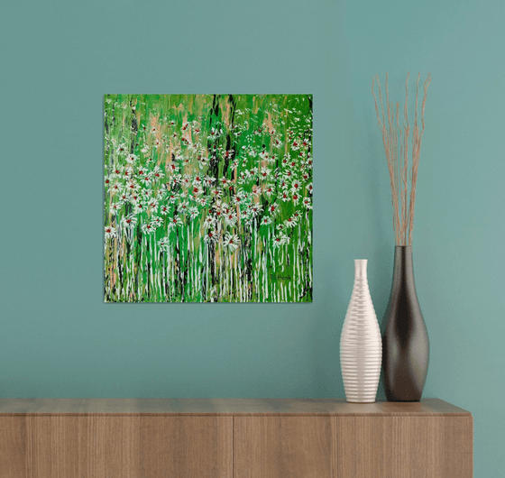 Daisies In The Grass