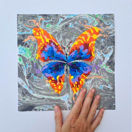 Set of 2 «Grey Fantasy»