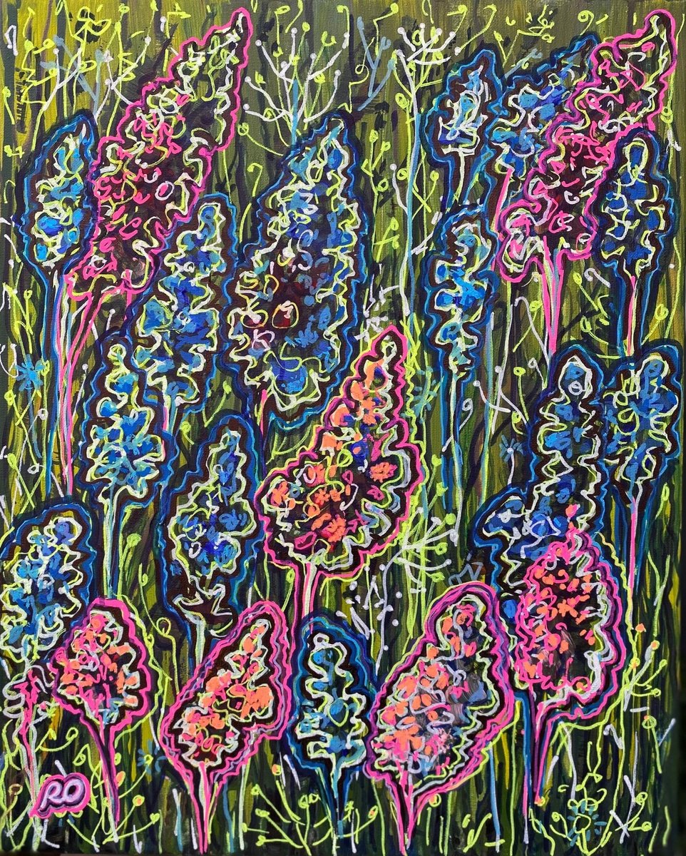  Hyacinths By Olga Rokhmanyuk | Roartus, 16 X 20, Artwork For Sale On Artfinder