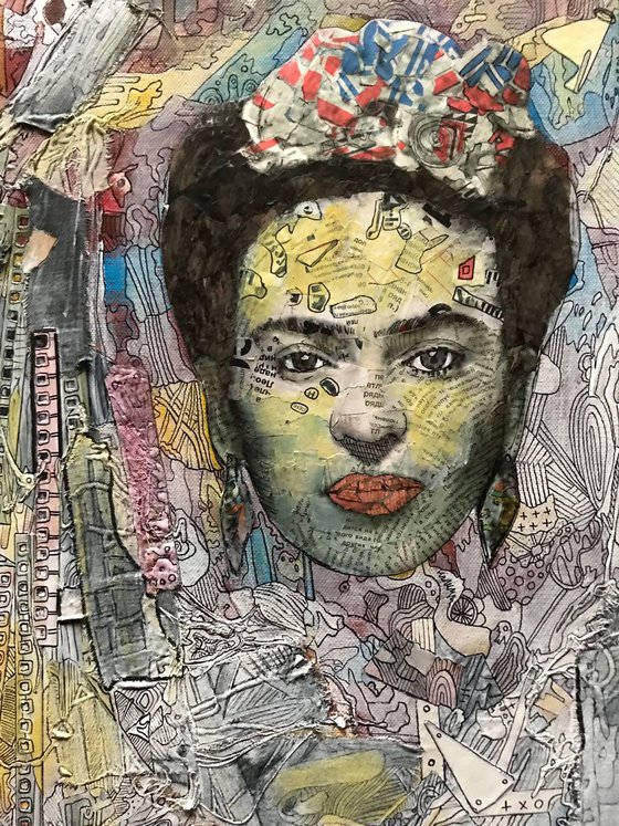 Frida Kahlo for pop art