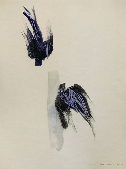 Flying Birds 3, 40x30 cm by Frederic Belaubre