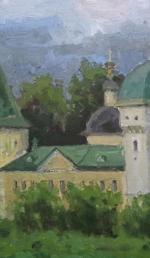 The Peshnoshsky monastery by Olga Goryunova