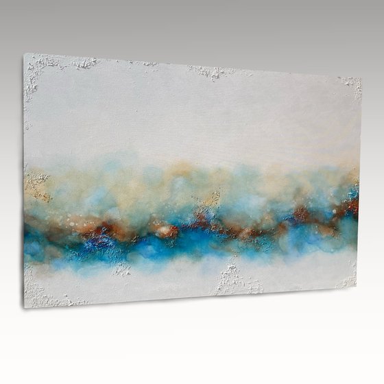 Watr and earth (120 x 80 cm) Dee Brown Artworks