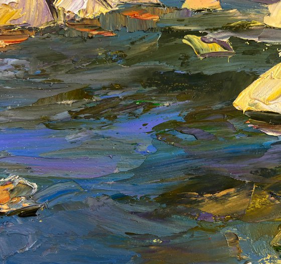 Silent Whispers between Green Shores