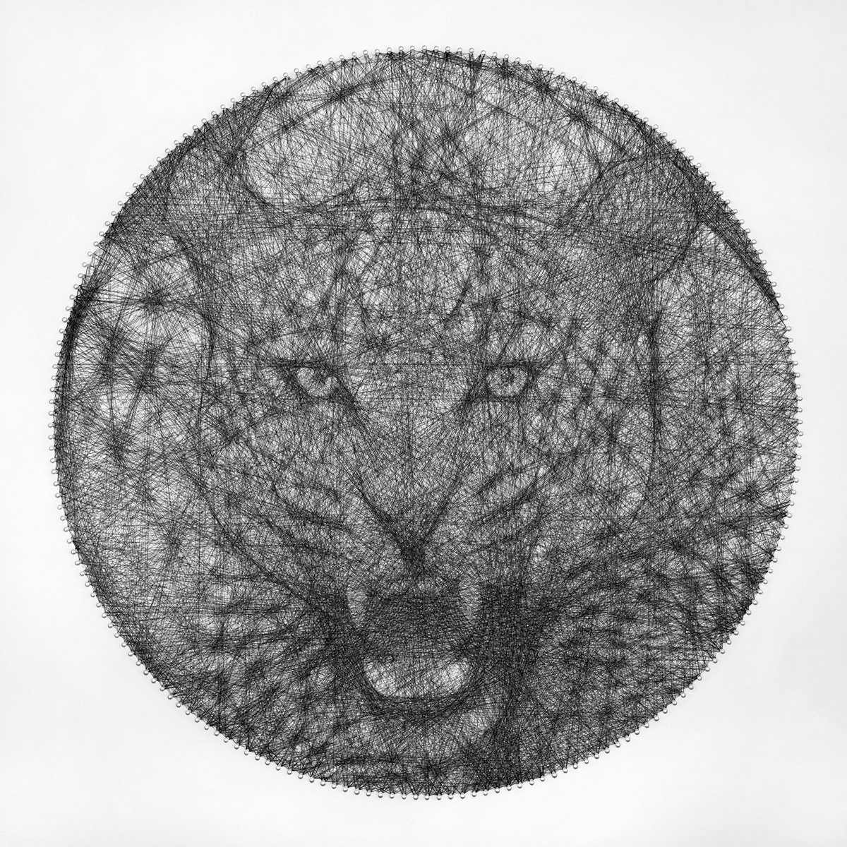 Jaguar Totem Animal Sring Art by Andrey Saharov