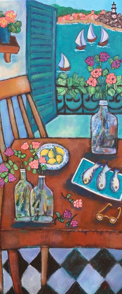 “Seaside Story” by Holly Wojahn