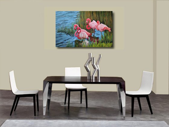 Flamingos