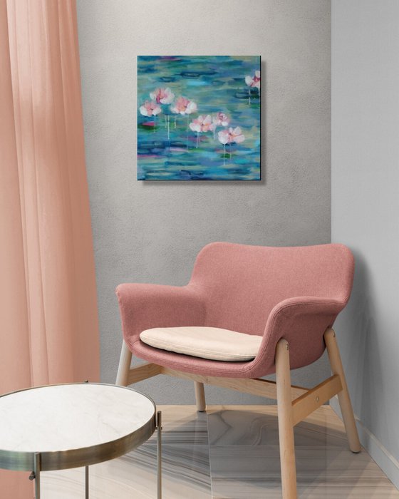 Lilies by Still Water