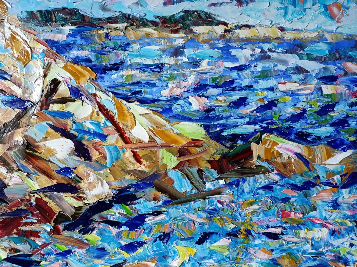 La Mer By Antonino Puliafico, 67 X 47, Artwork For Sale On Artfinder