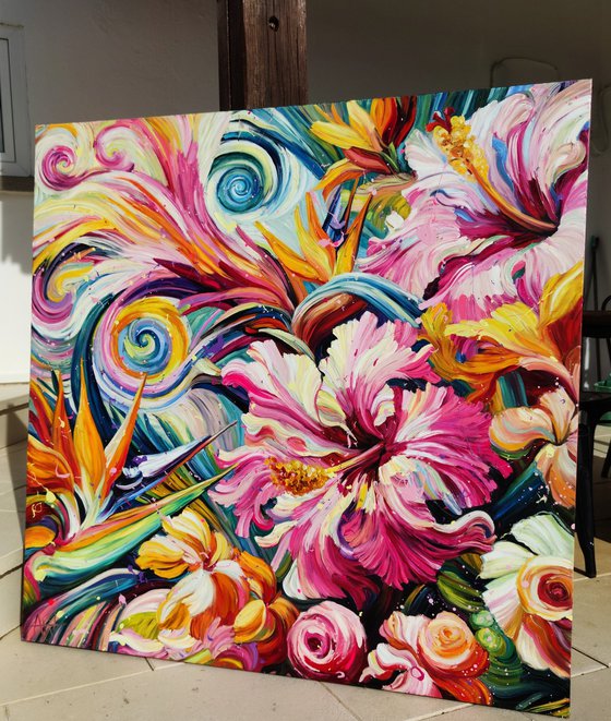 Sweet Havana  Abstract Floral