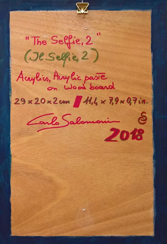 THE SELFIE,2 - ( 29 x 20 cm )