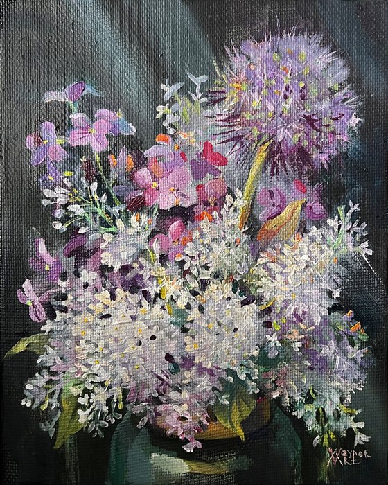 Lilac and phlox