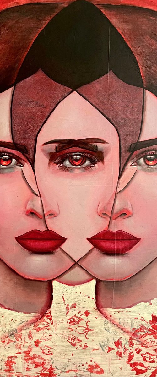 In Her Red Silence by Agnieszkowa