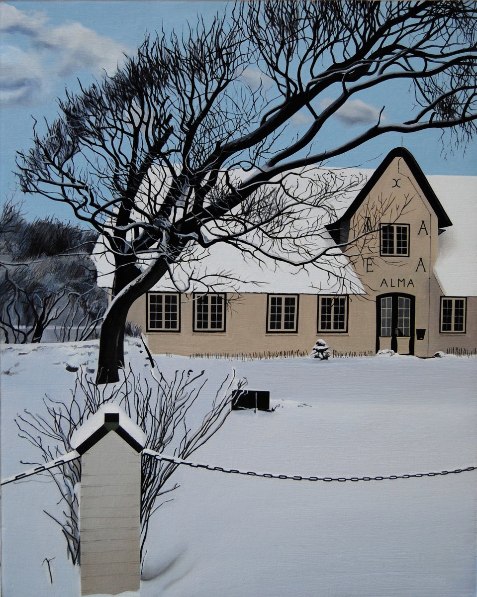 Winter landscape by Simona Tsvetkova