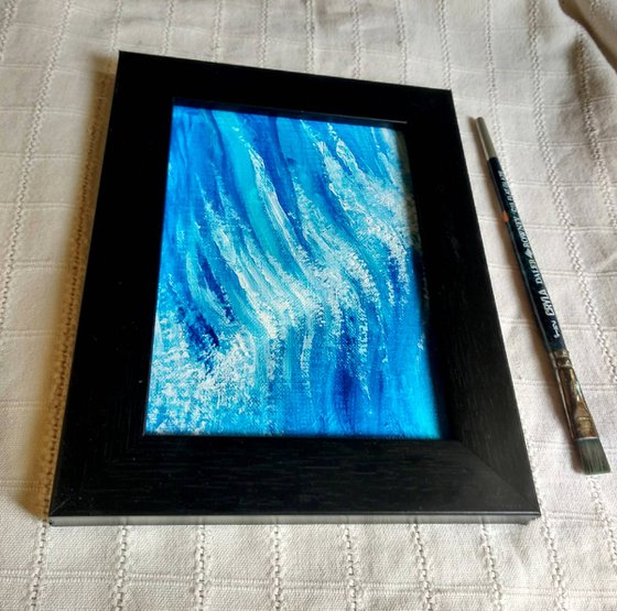 Sparkling Ocean wave  Seascape