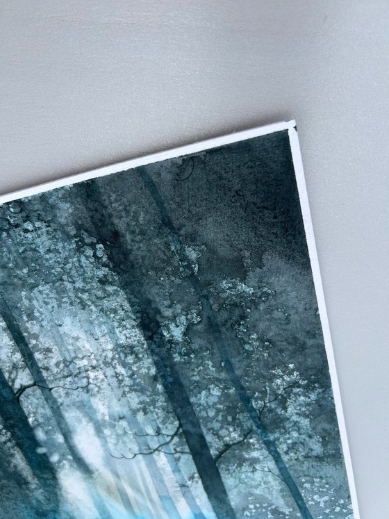 Blue Mist Forest