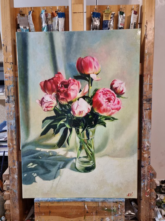 "Peony mood."   peonies flower 2021