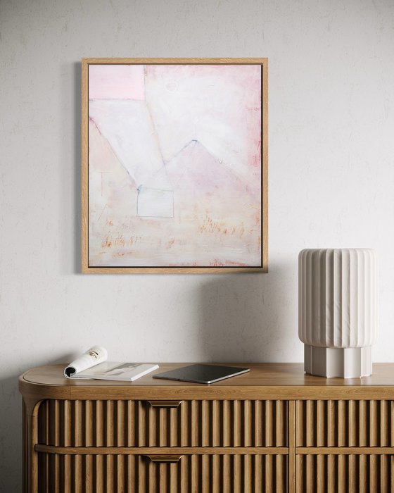 Past in the Future – Geometric Abstract