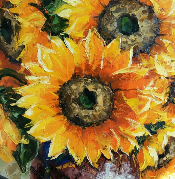 Sunflowers  60x80cm