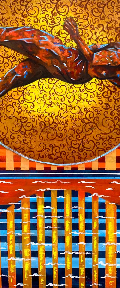 Falling sun by Stevie Nicholson