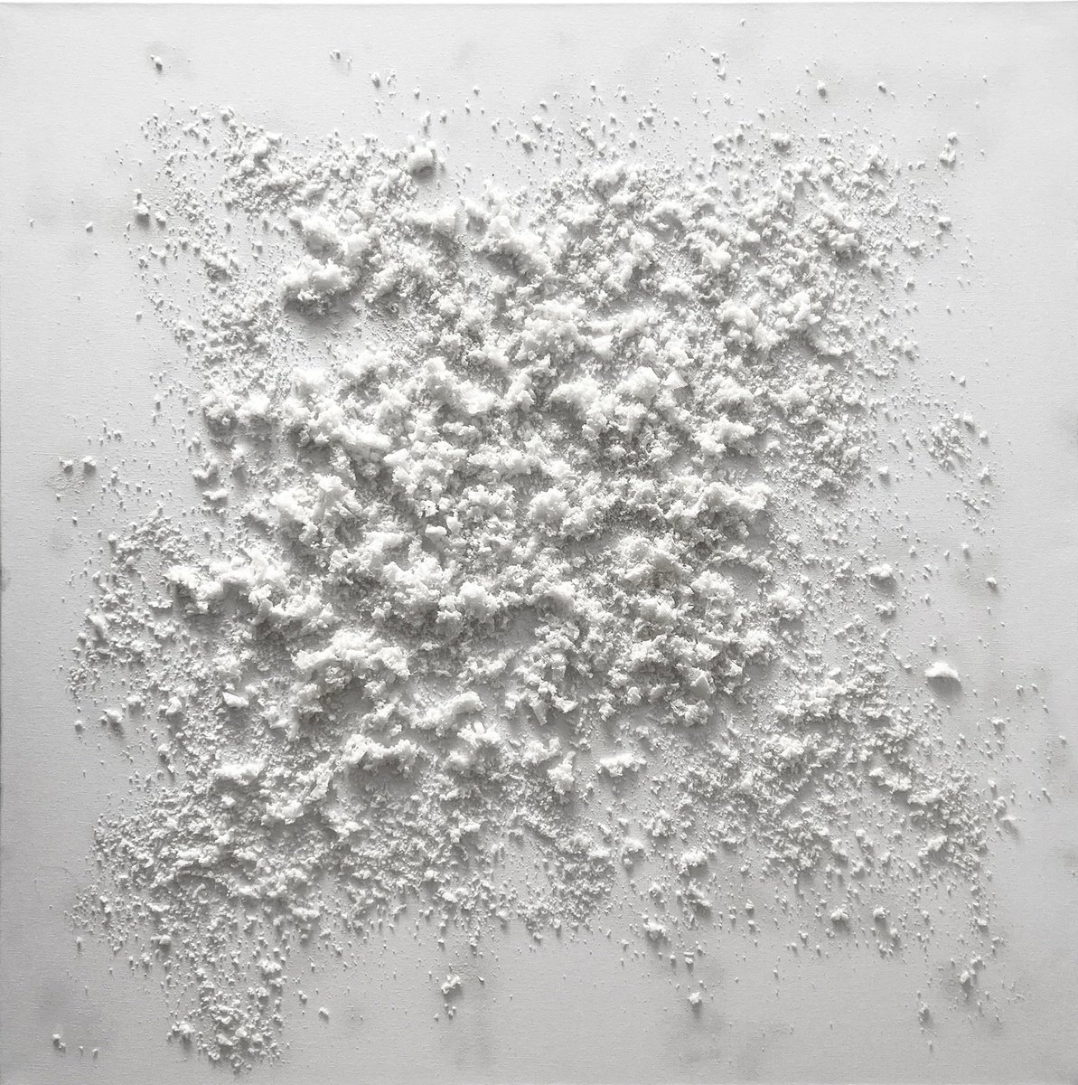 Abstract Acrylic Painting By Indie Ru, 39 X 39, Shredded Memories, Original Artwork