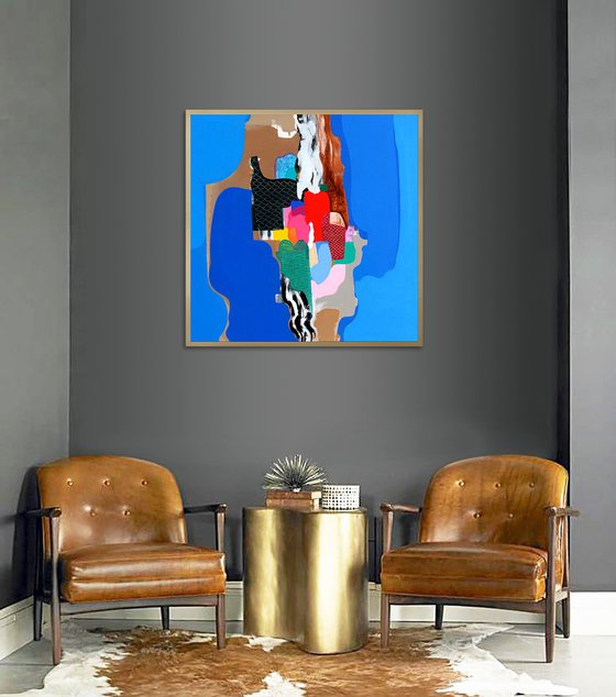 Azure Whispers and Golden Dreams